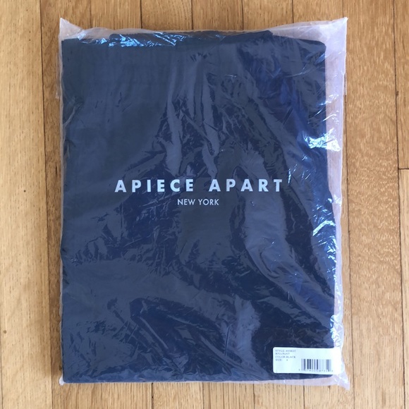 APIECE APART RIVA PANT black sz 4 NWT still in original packaging - Picture 4 of 16
